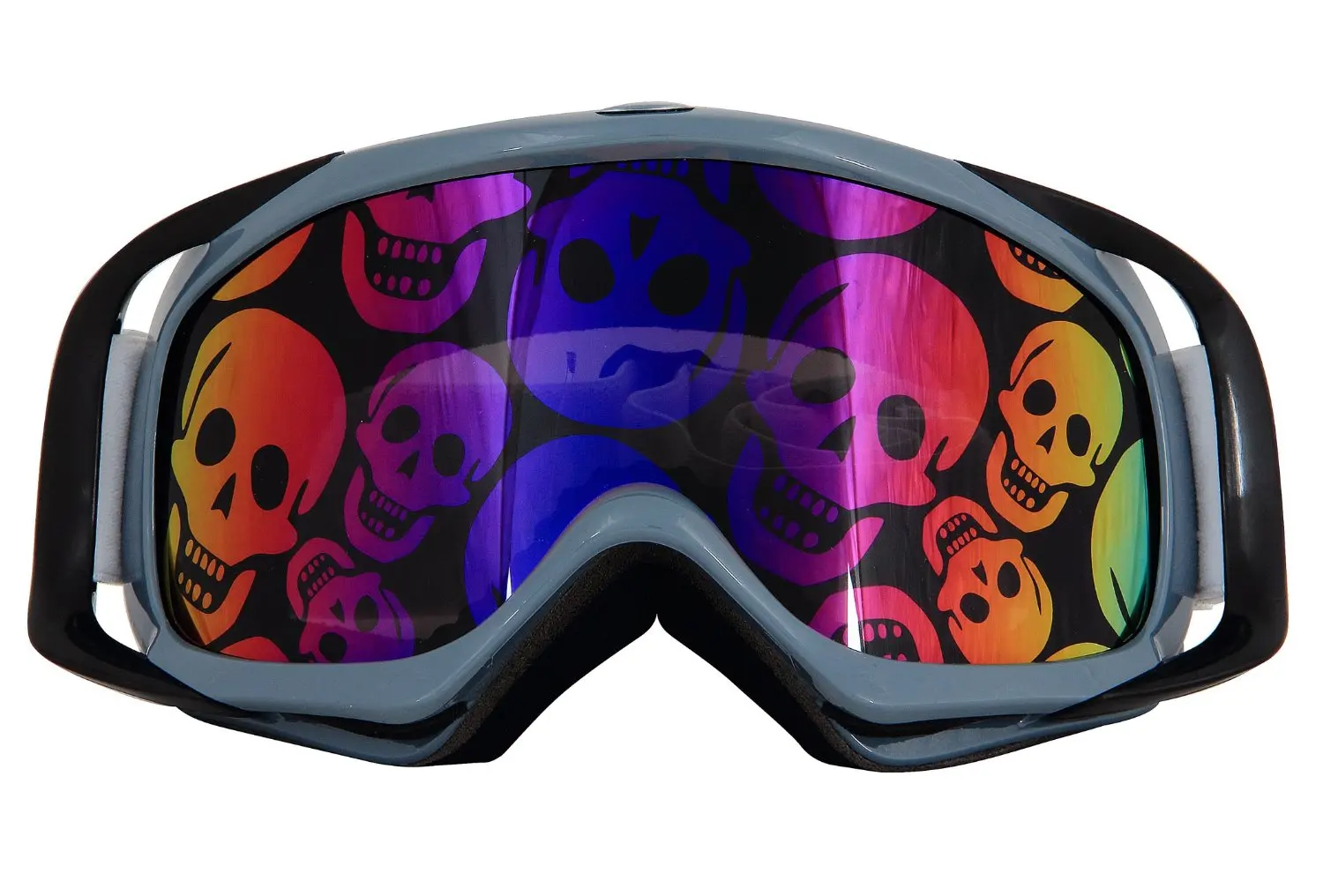 MortaliWear Snow Skiing Snowboarding Motocross ATV BMX Anti-Fog Goggles Unisex for Kids to Adults