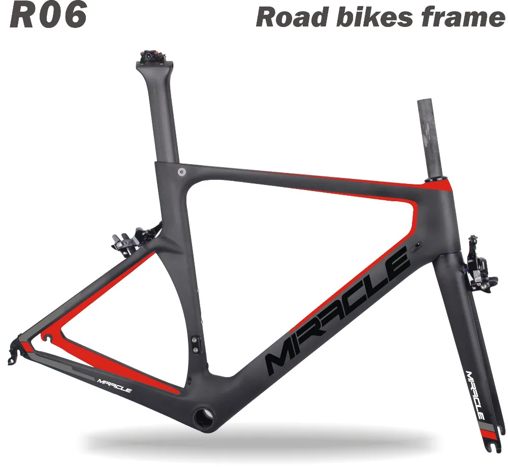 

Miracle New design carbon road bike frame Di2 chinese road bicycle frame AERO T700 carbon frame, N/a