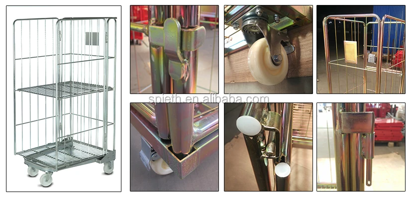 Industrial Foldable Roll Plates Roll Cage Buy Industrial Flatbed