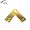 New gold zipper puller/zipper head/custom metal zipper pull