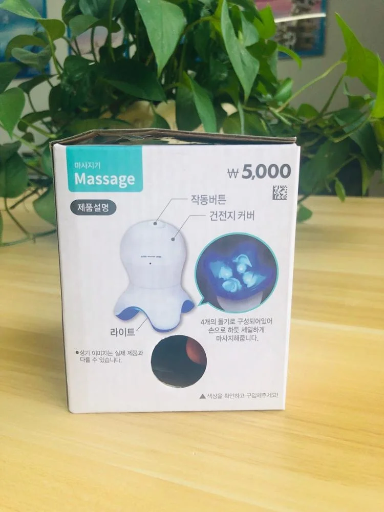 
Mini Massager Octopus Massager Body massager wit LED 
