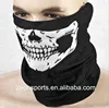 Skeleton Pattern Sublimation Printing Seamless Headscarf Sports Yoga Headbands Design Custom Seamless Sports Tube Bandana