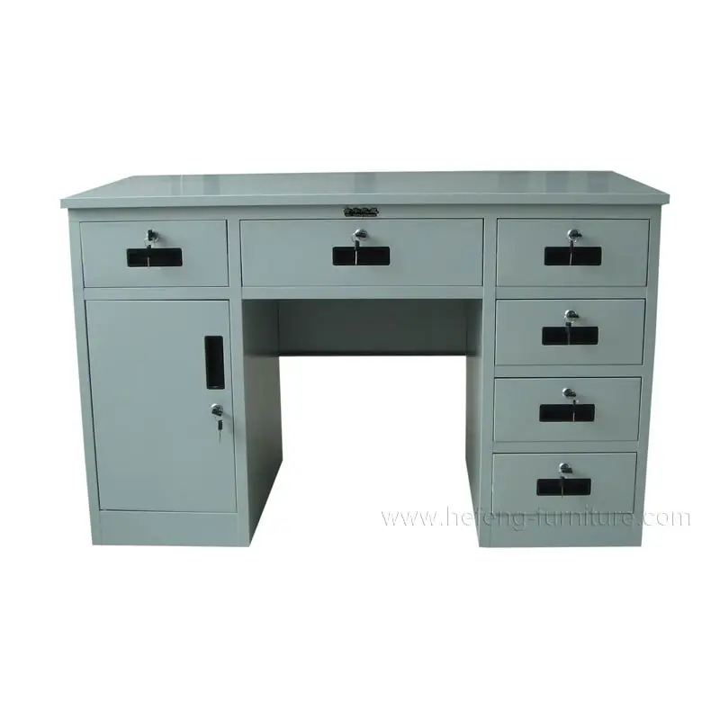 Commercial Portable Computer Table Executive Desk With Locking