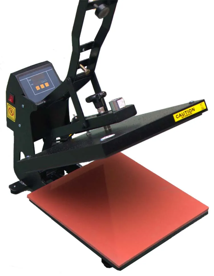 Qxaa4 38x38/40x60cm Auto Open Clam Flat Sublimation Heat Press Machine