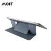 MOFT Portable Laptop Stand with Patent Space Grey Adhesive Invisible and Fold-able Table for Macbook Thin Laptop Desk