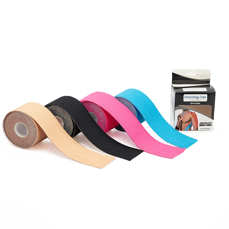 

5*5 factory price kinesiology tape wemade cotton tape kinesiology high quality buy kinesiology tape, 18 colors can be available