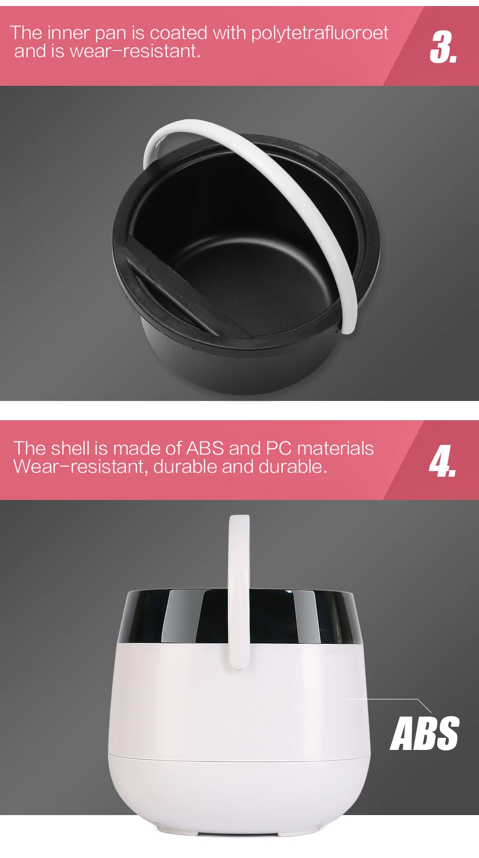 智能蜡机不粘锅蜡加热器 用于蜜蜂珍珠脱毛石蜡热硬脱毛 Buy 蜡加热器 滚动式脱毛蜡加热器 家用最佳石蜡加热器