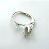 H520 Ear Wire Lever Back Part Pearl Cap and Snap-in Prong Setting