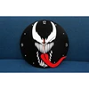 Fashion Creative 3d Stereo Super Hero Venom Vinyl Cd Record Wall Clock Home Decoration Film Clock