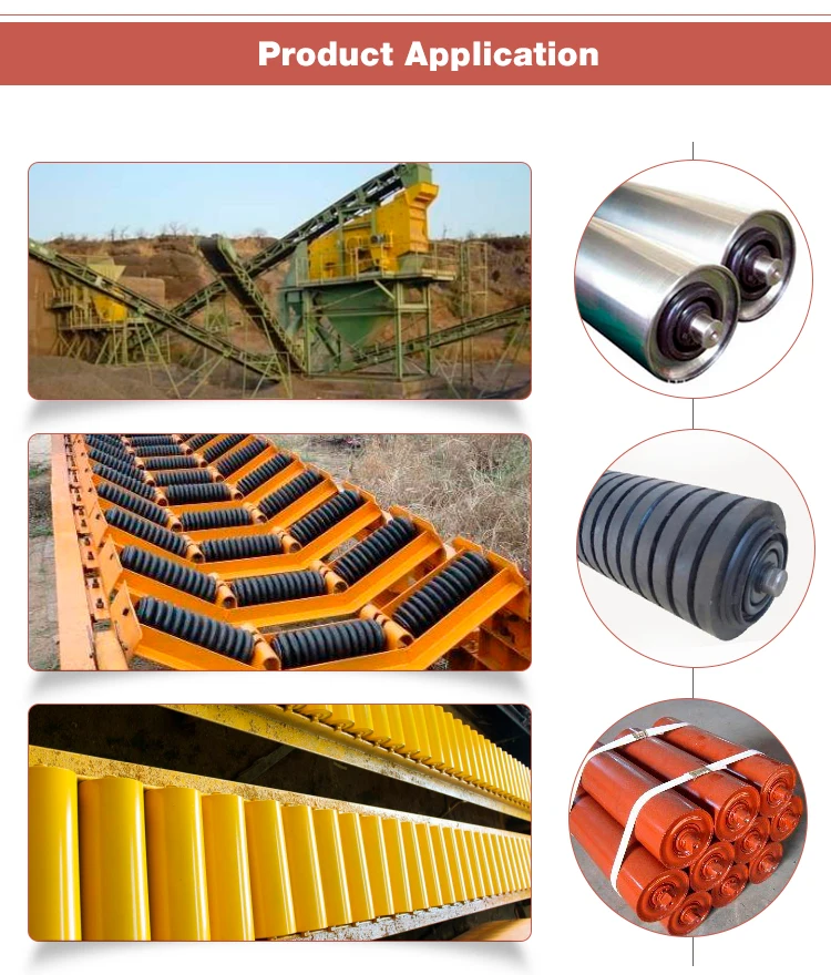 industry steel carbon steel rollers for conveyor
