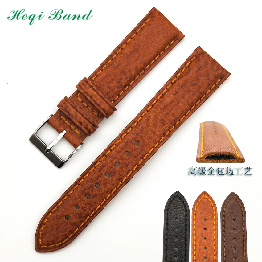 

Factory Price Watch Band Pins Genuine Leather For Wholesales, Black/ brown/coffee