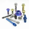 Titanium motorcycle parts bolts nuts screws torx button hex head