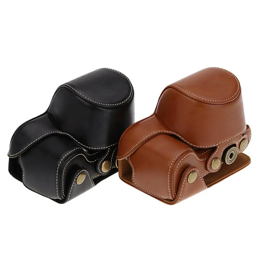 Camera bag case lightweight PU leather Camera Bag Case Cover Pouch