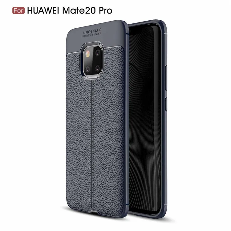 

Soft TPU Protective Back Cover Case For Huawei Mate 20 pro, Black;navy;gray;red