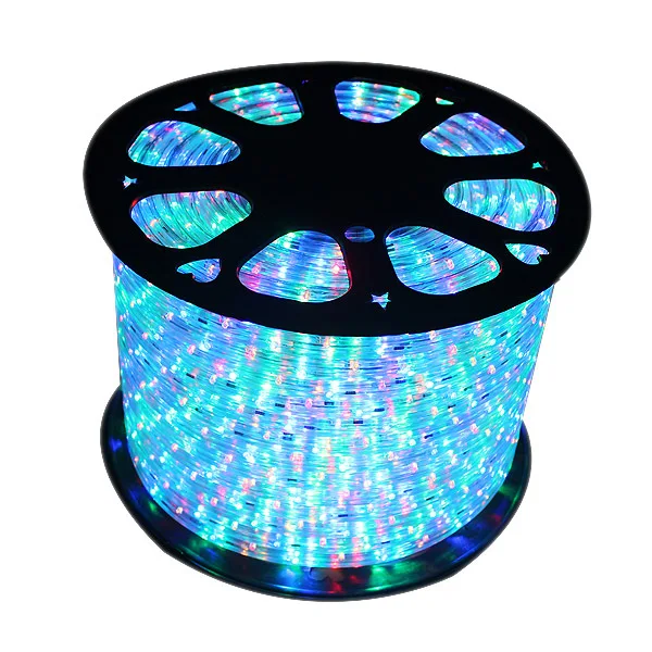 Wholesale-66-Spool-3-Wire-LED-Flat-Rope-Lights-Red-Green