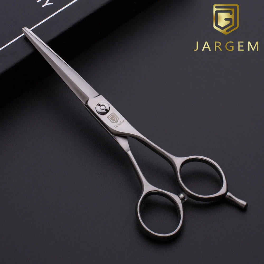 Black Coated Swivel Thumb Hair Scissors Professional Hair Cutting