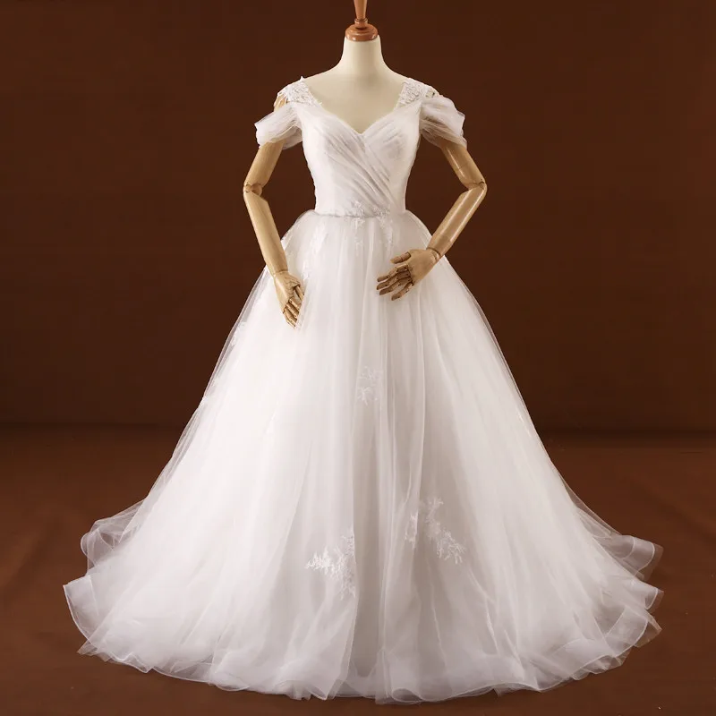 Rsm66262 Long Train Cheap Wedding Dresses Girls Party Bridal