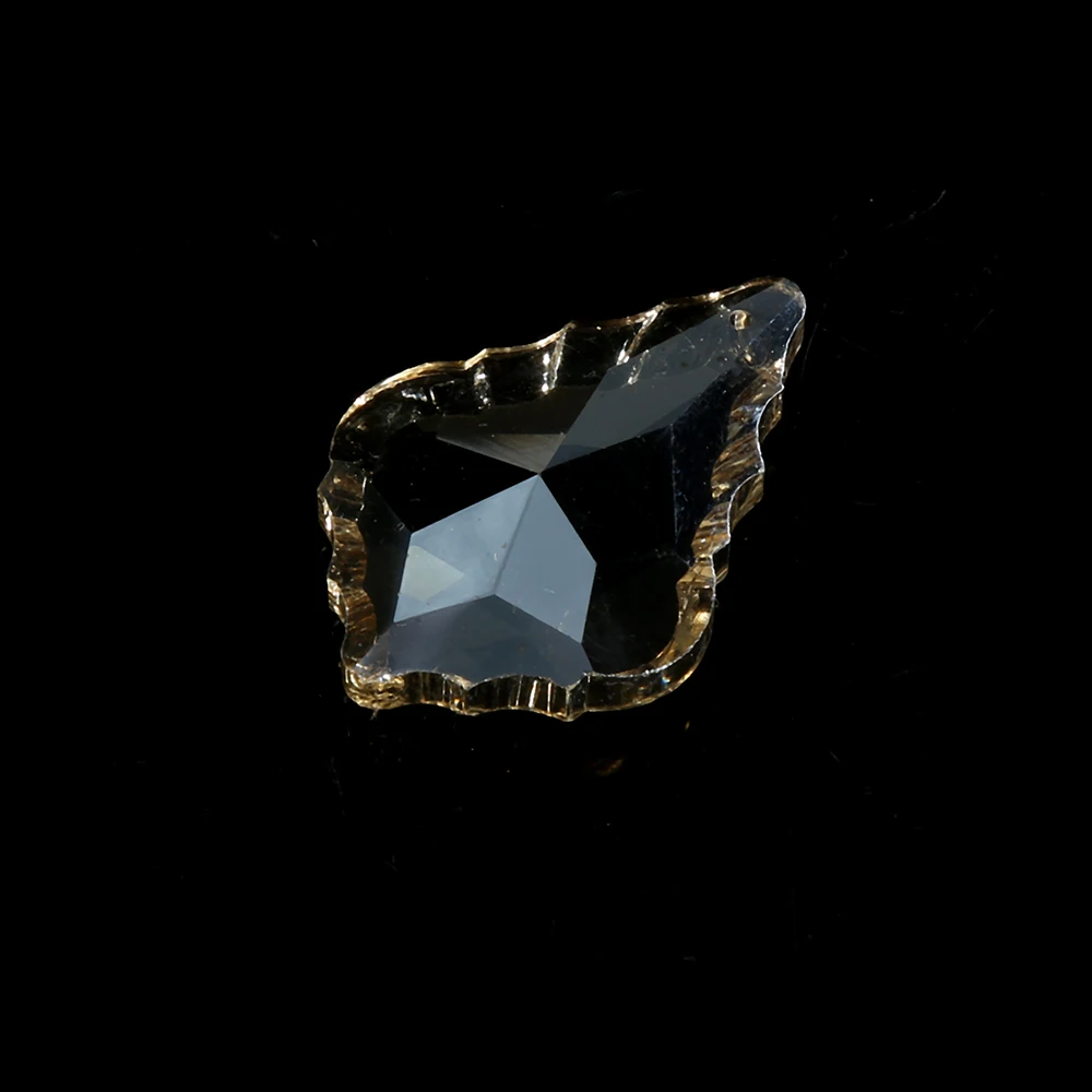 
Chandelier gold champagne crystal hanging lighting drop glass pendant for Home Wedding Decor 