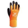 Wonder Grip WG-338 Thermo Plus 2231 13 G Acrylic Latex Full Coating Cold Resistant Orange Color Water Proof Safety Work Gloves