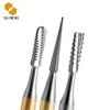 SaiMeng high quality FG tungsten dental carbide bur drill bits for lab/ dental clinic