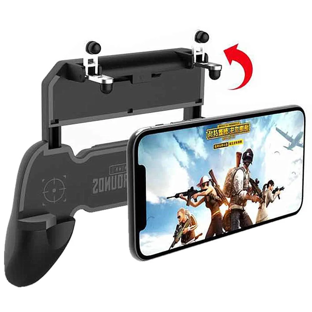 Mobile Controller for PUBG iPhone Android Phone Game Pad Mobile Gaming Gamepad Joystick L1 R1 Triggers L1RI Fire Button