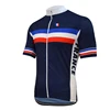 France custom bicycle race shirt sets comfortable and breathable team cycling jersey bib sets design with your logo