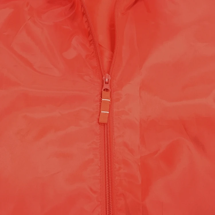 Oem Fabric Light Foldable Wind Breaker Custom Mens Rain Coat Waterproof