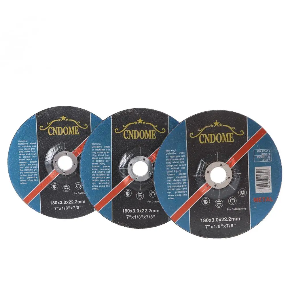 

EN12413 High Quality Cutting Disk 7"-180X3X22.2mm