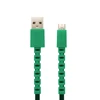 Stable Network Plastic PVC with Nylon braided Micro Cable Fast Charging Cable For Android Smartphone Durable Data Transfer