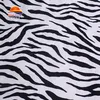 OEM service zebra pattern custom digital printing fabric