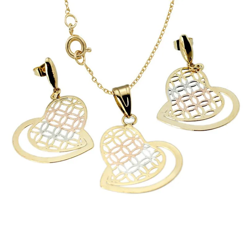 

2015 African Jewelry Set Gold Plated Jewelry Set Fashion Jewelry, Rose gold;silver;gold
