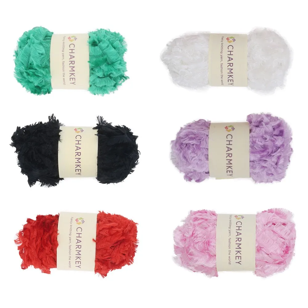 Feather Boa Scarf Knitting Yarn For Fancy Knitting Scarf Buy Feather Yarn,China Polyster Yarn