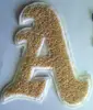 Letters customized A embroidery school college patches