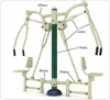 Outdoor Playground Fitness Equipment , Double Seated Push Series Play Gym Equipment