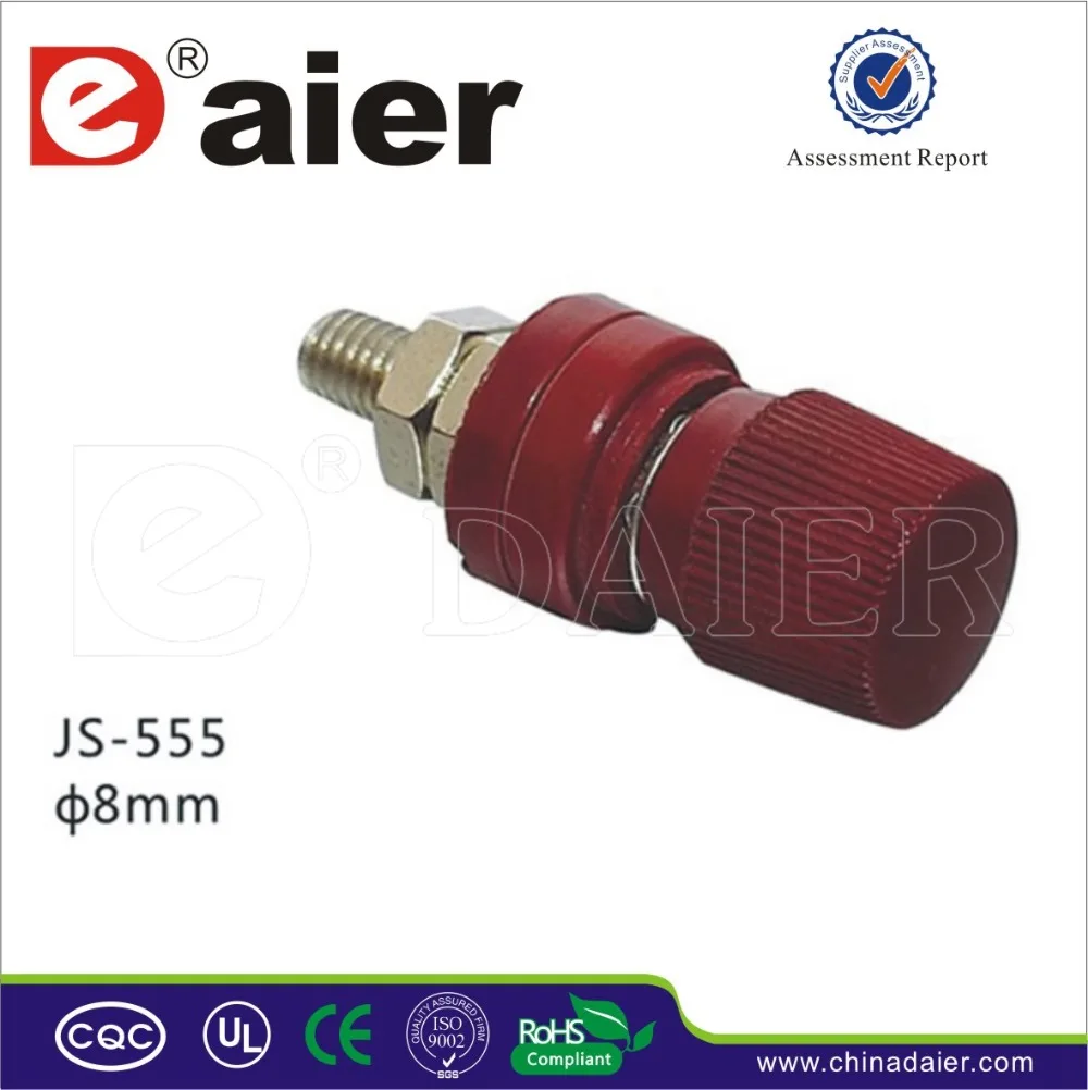 Manufacture Binding Post For Speaker From China JS-555 Binding Post Terminal 8MM