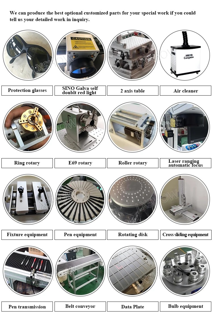 Best selling 20W 30W 50W MAX Raycus rotary portable small mini fiber laser marking machine price