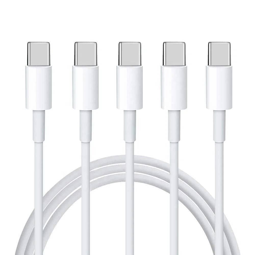 High Quality Economic Price White TPE USB to Type C fast charge data cable for android phone