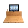 Aonong Bamboo Cutting Board with Stand for iPad