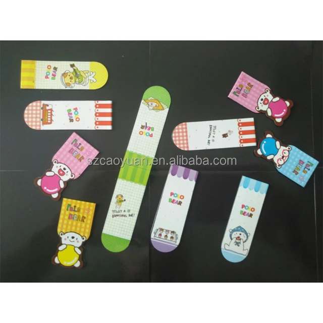 

Promotional Wholesales best price Printing Customized Logo Magnet Bookmark, Cmyk