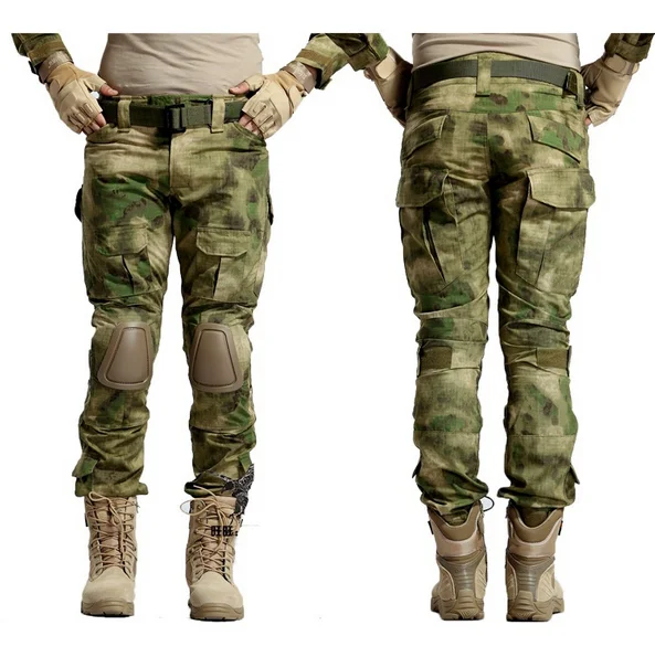 

Custom military uniform Emer bdu G3 Combat uniform shirt Pants with knee pads BDU Military Army AOR2 Camouflage Suits, Various color available