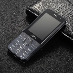 SERVO V9500 Mobile Phone 2.8 inch, 21 Keys Support Bluetooth FM MP3 GSM Quad SIM Russian Keyboard mini phone