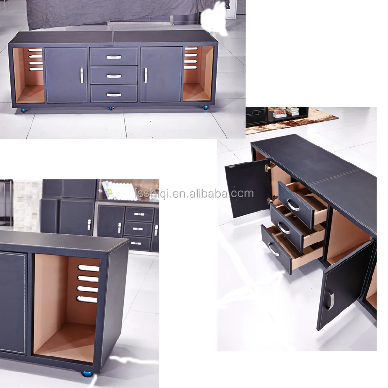 Mueble De Oficina Moderno,Credenza De Pvc Con Cajones De Archivo,Mueble