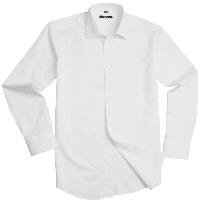 
wholesale cheap school uniform long sleeve white shirts 