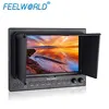 7 inch LCD CCTV audio monitor for HD-SDI camera test