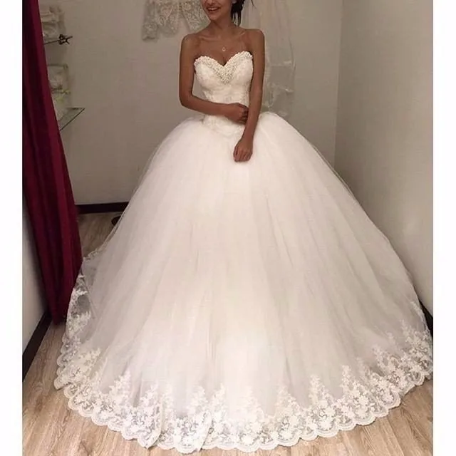 luxury princess wedding dresses