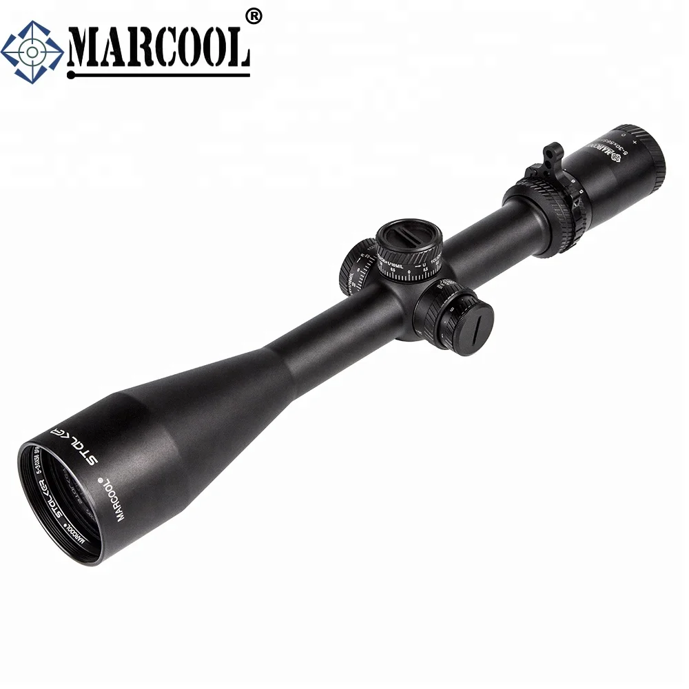 

Long range hunting scope Marcool 5-30x56 SF FFP riflescopes hunting scope with 1/10 MIL illuminated reticle sniper tactical