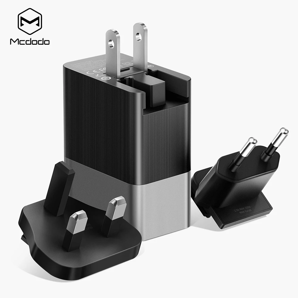 

Mcdodo 3 USB Ports Charger with US plug EU plug UK plug 5V 3.4A home wall charger