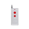 433mhz Wireless rf remote control with white case and 2 red buttons