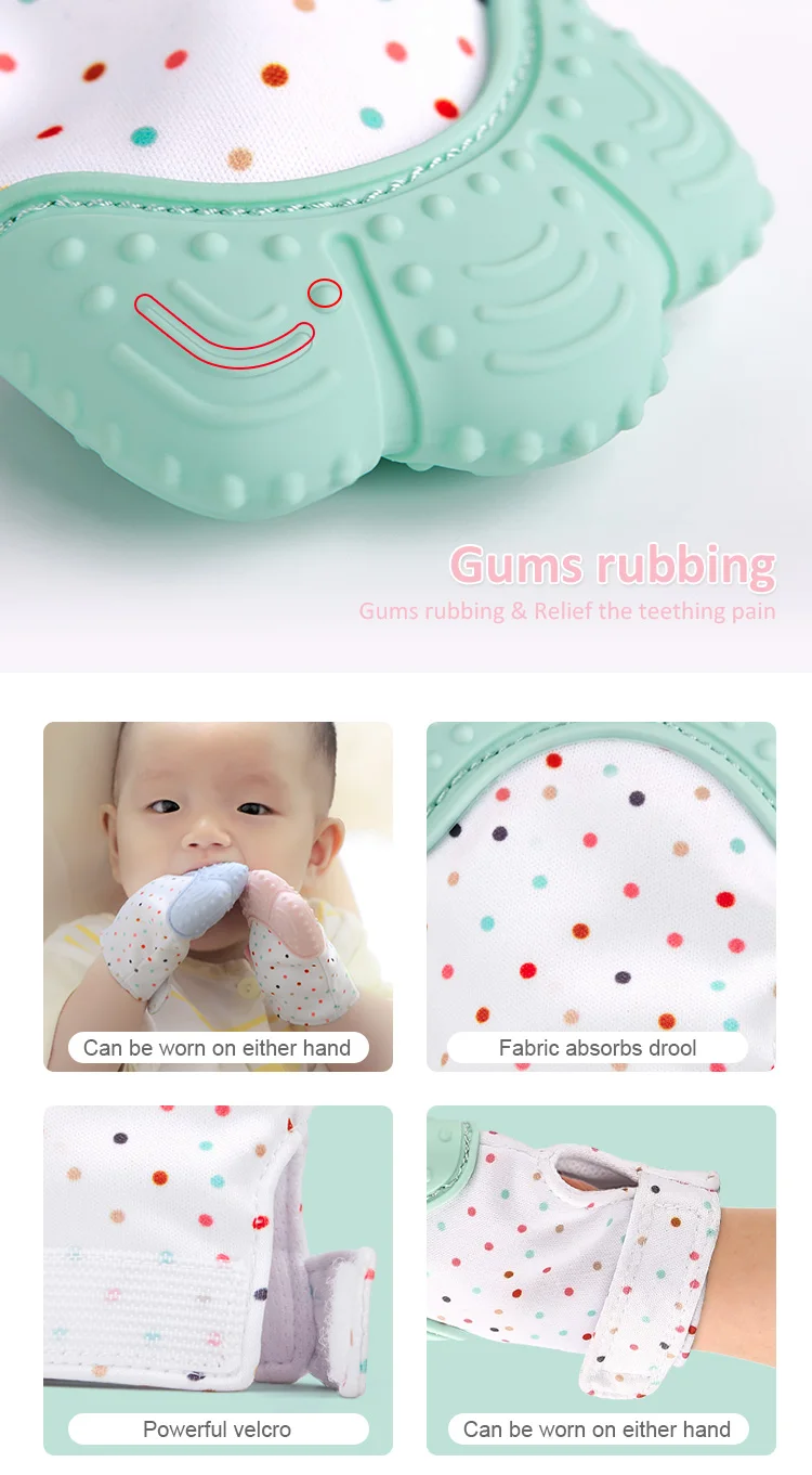 Baby Teething Mitten