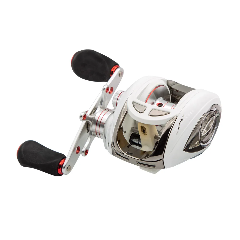 

cheap fishing reel wholesale bait casting reel, White